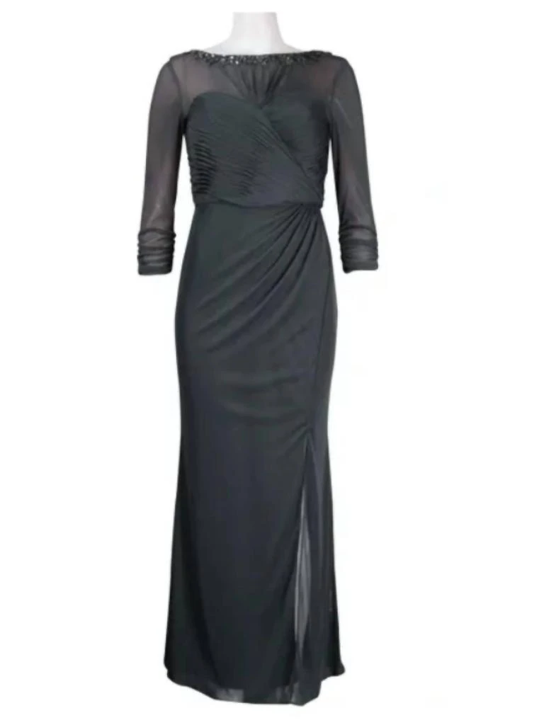 why do i see black and blue dress Sleeveless Evening Mini Dress | ALEXANDER MCQUEEN
