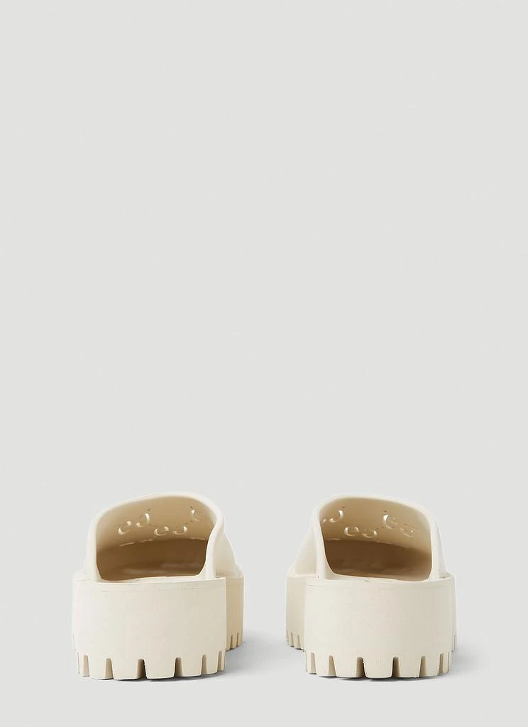 Gucci Perforated G Platform Mules 4