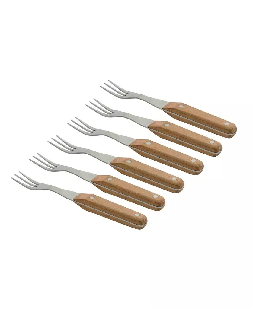 BergHOFF CollectNCook Stainless Steel Steak Forks, Set of 6 1