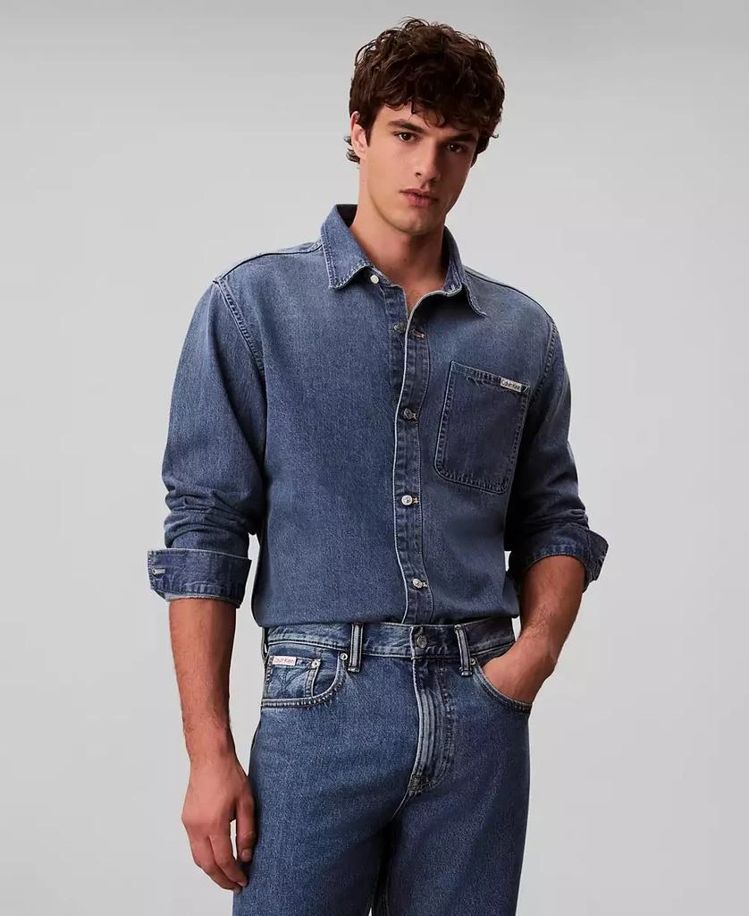 Calvin Klein Men's 90s Mid-Rise Straight Jeans 6