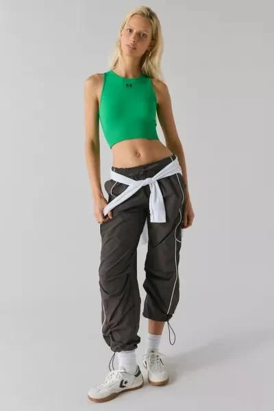 P.E Nation P.E Nation Kelly Green Restore Seamless Crop Tank Top 3