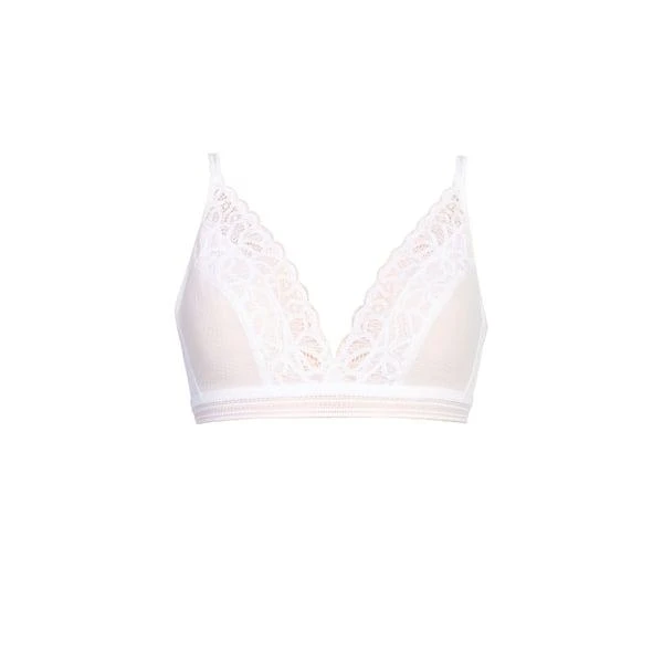 Wacoal White Refined Underwire Bra - Nylon/Elastane Blend, European Brand, Machine Washable