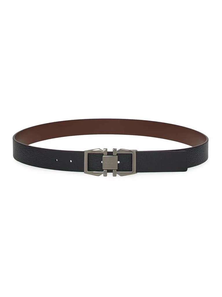 Salvatore Ferragamo Adjustable Cut-to-Size Leather Belt 1