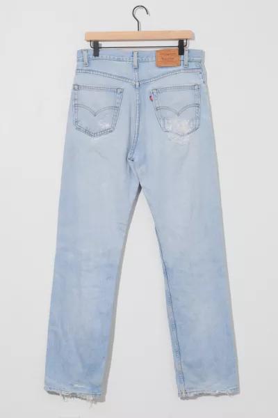 Levi's Vintage 1990s Levi's 505 Distressed Light Wash Denim Jeans