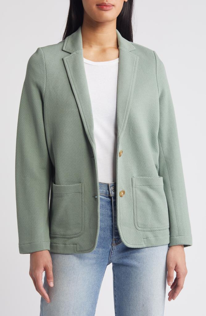 Caslon Relaxed Knit Blazer