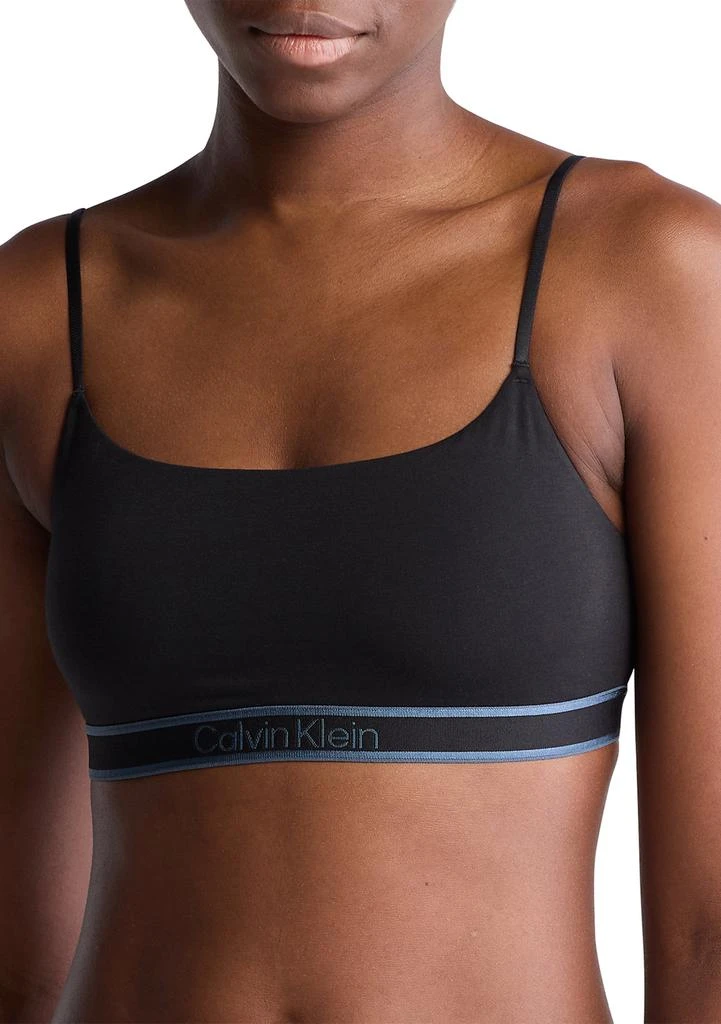Calvin Klein Tonal Cotton Lightly Lined Bralette