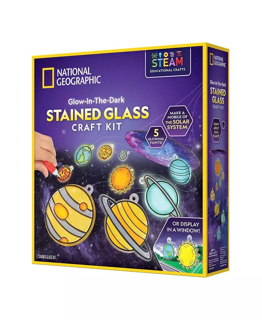 National Geographic Stained Glass Solar System Craft Kit 1