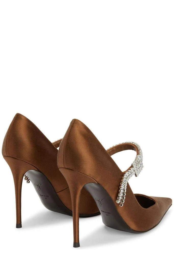 Giuseppe Zanotti Giuseppe Zanotti Raquel Pointed Toe Embellished Pumps 3