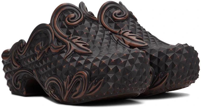 Y/Project Brown Melissa Edition Court Clogs 4