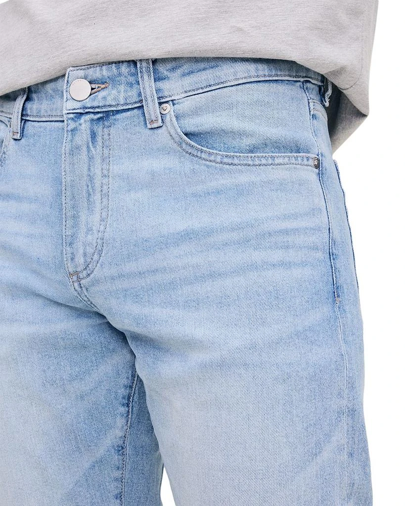 DL1961 Russell Slim Straight Fit Jeans in Light Fjord Blue 5