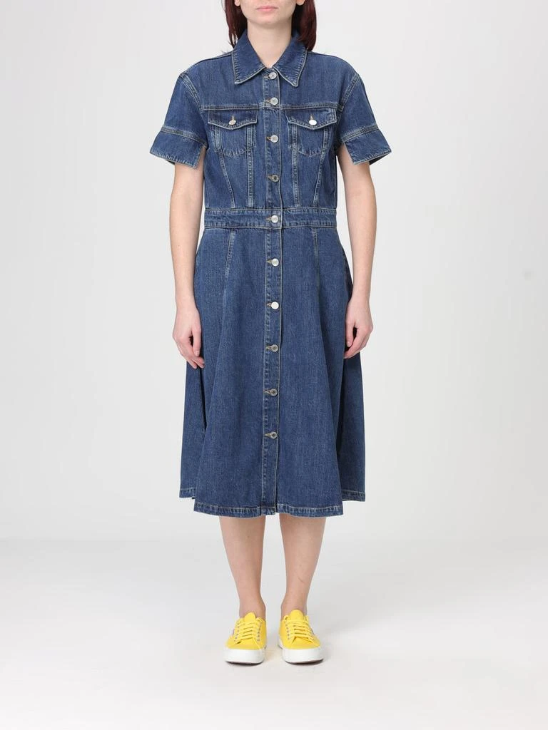 Karl Lagerfeld Paris Karl Lagerfeld Denim Midi Dress - Dresses & Skirts -  Free Shipping - BeyondStyle