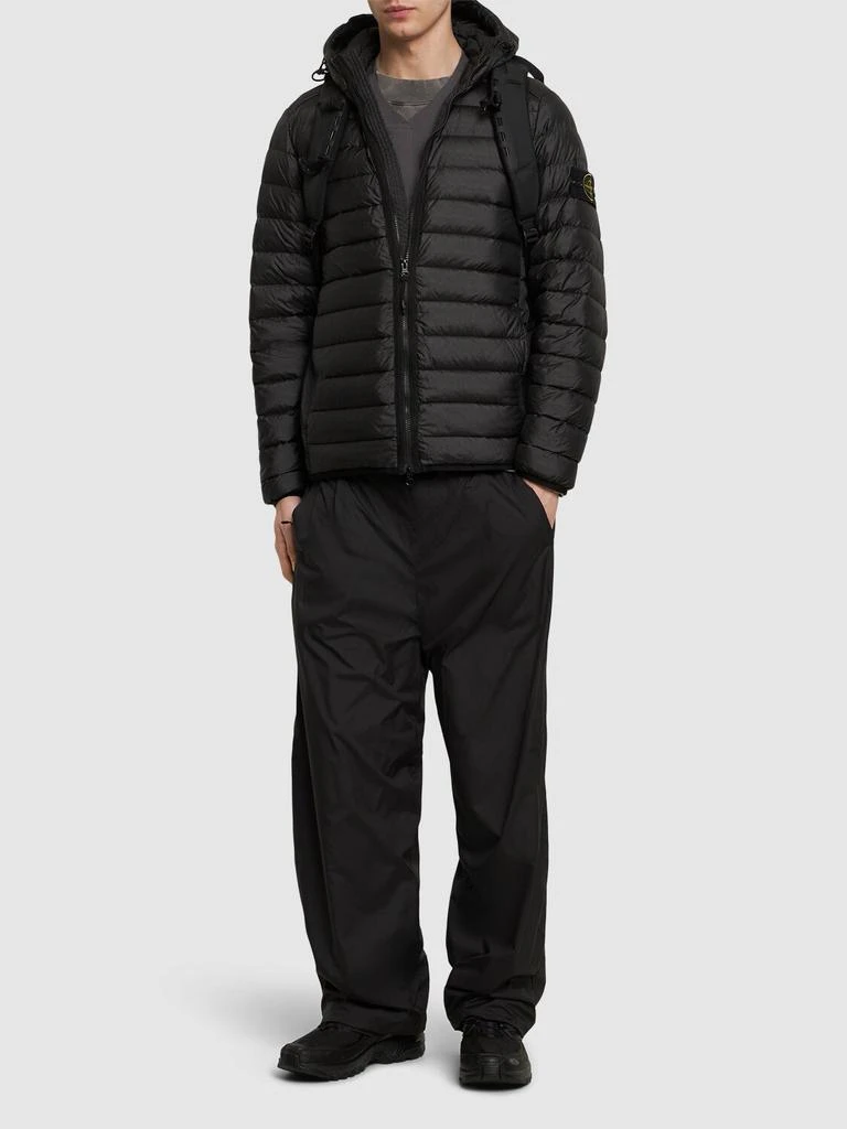 STONE ISLAND Hooded Zipped Down Jacket 1