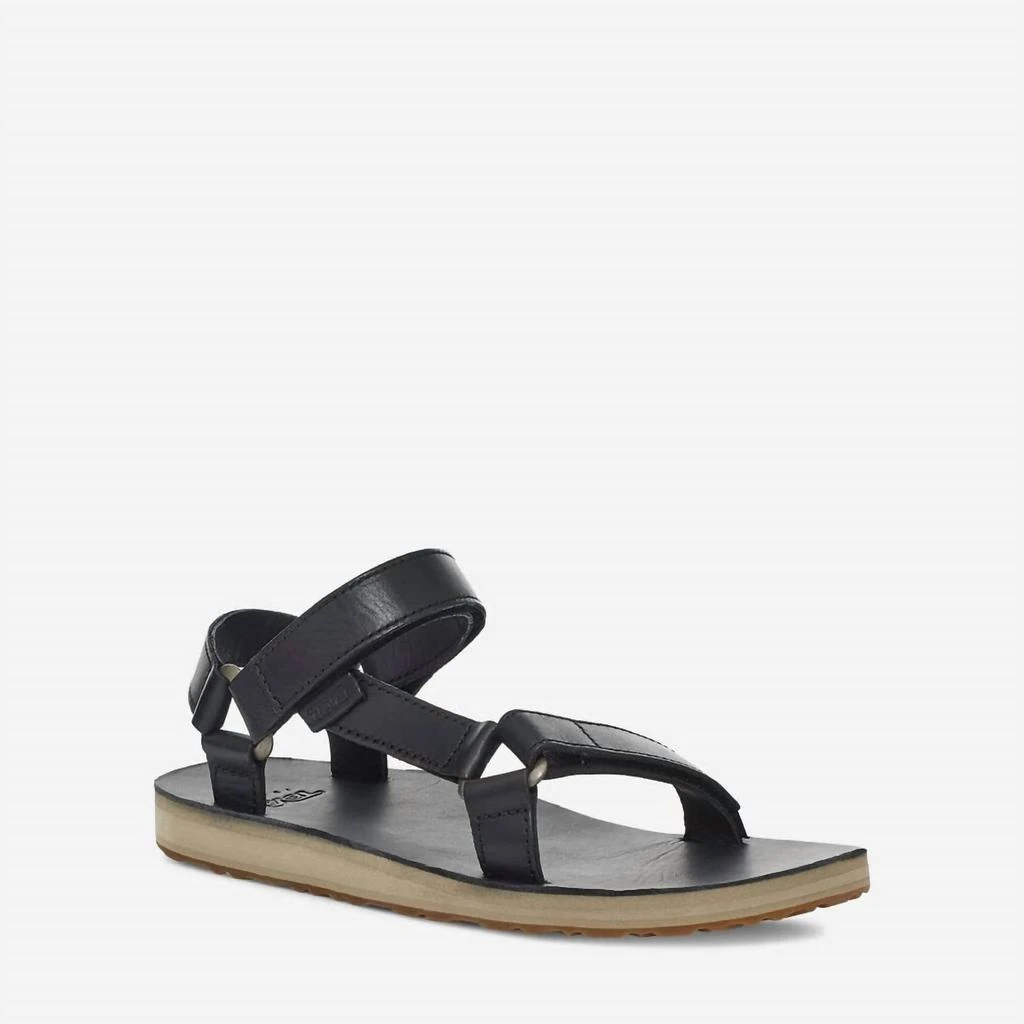 Teva Women's Original Universal Leather Sandal In Black 1