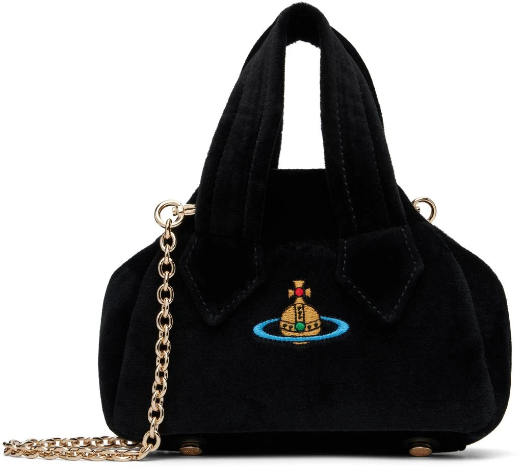 Vivienne Westwood Black Archie Mini Bag