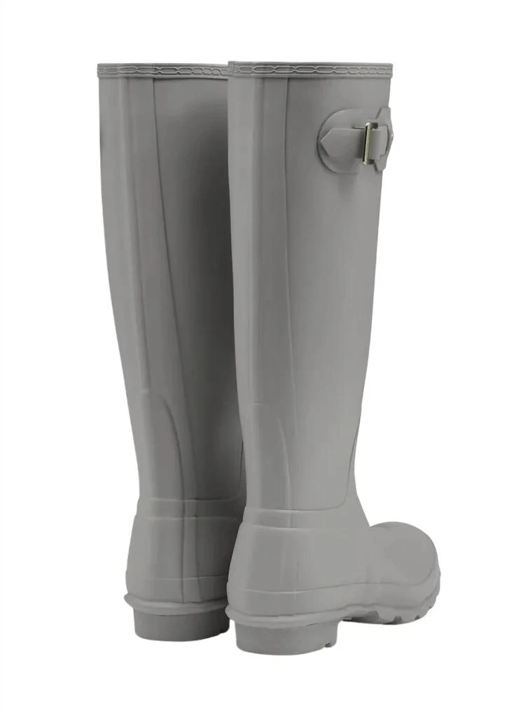 Hunter Women's Tall Classic Rain Boot In Tundra Grey 3