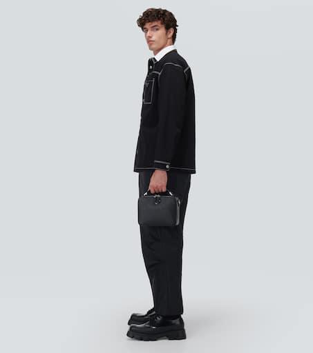Prada Re-Nylon barrel-leg pants