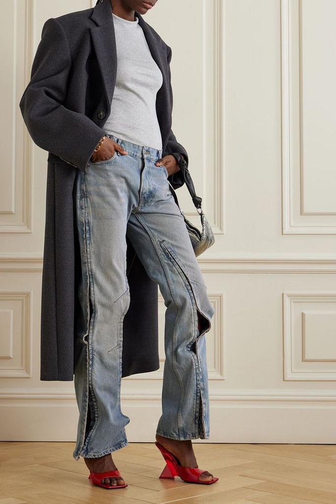 Y/Project Convertible low-rise straight-leg jeans