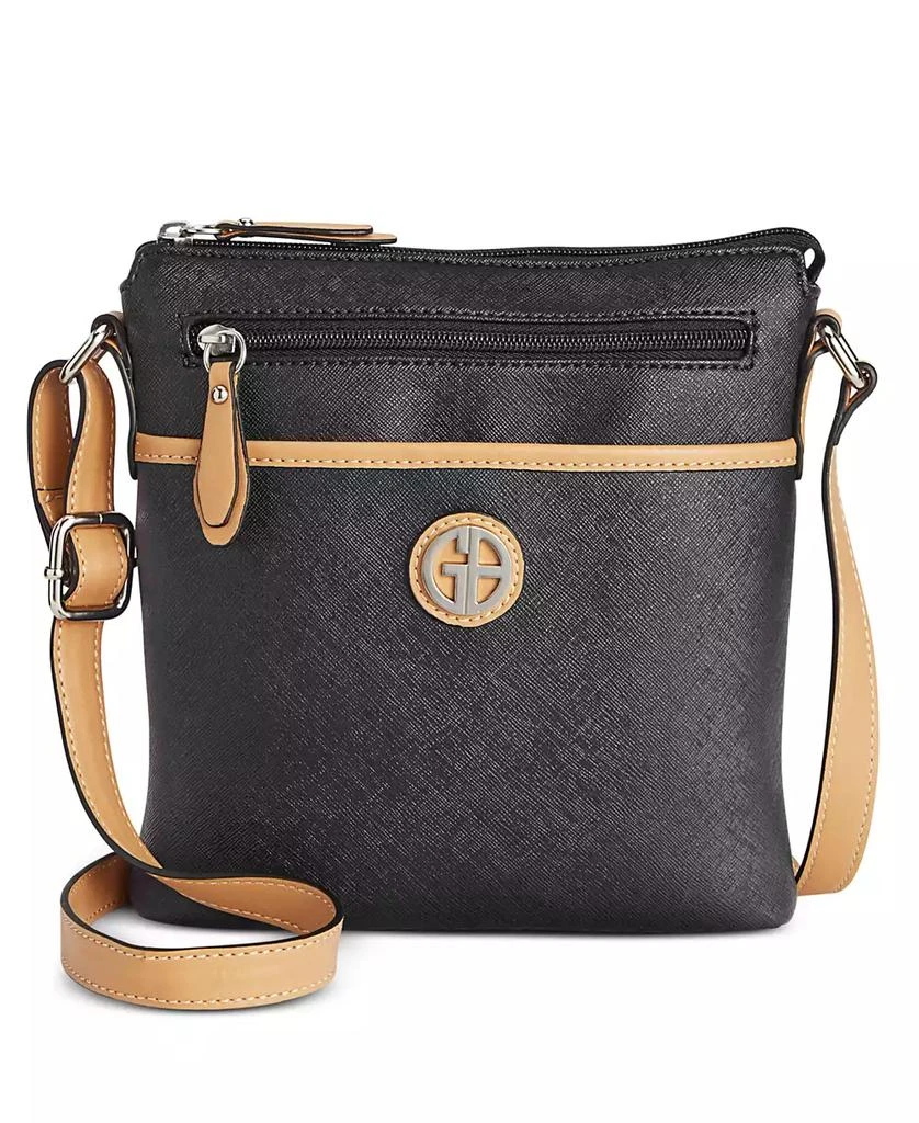 Giani Bernini Saffiano North South Crossbody, Exclusively at Macy's 1