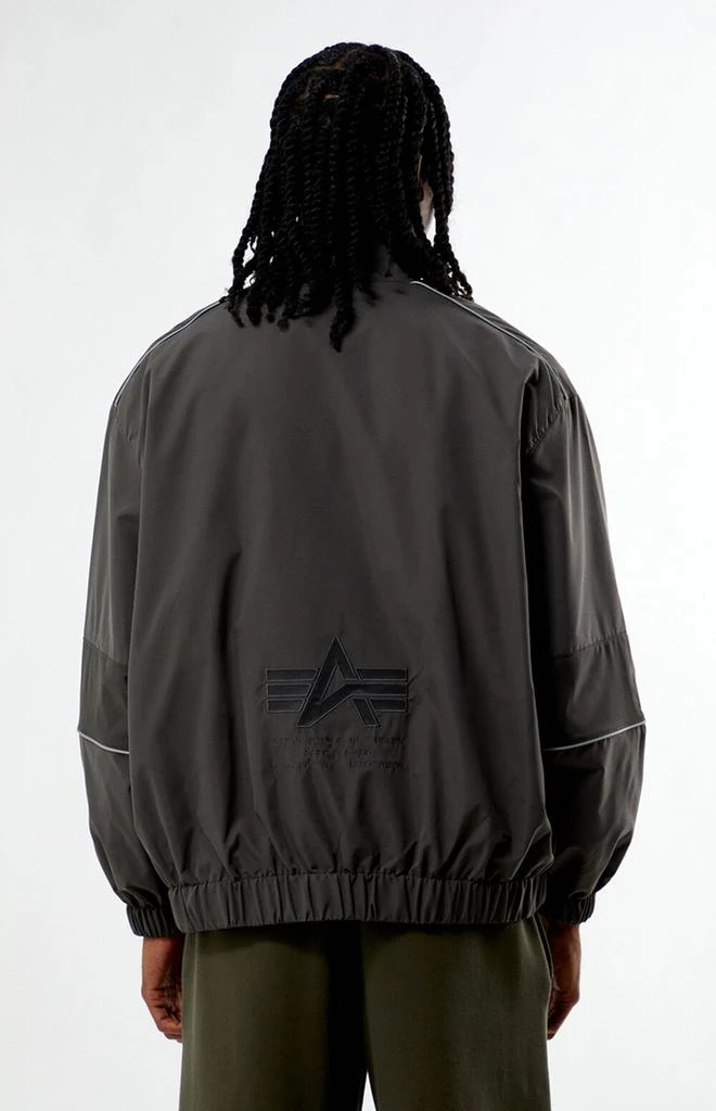 Alpha Industries Charcoal Track Jacket 4