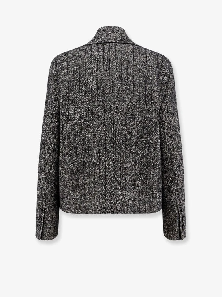 Dolce 
Gabbana Wool blend striped double-breasted blazer 4