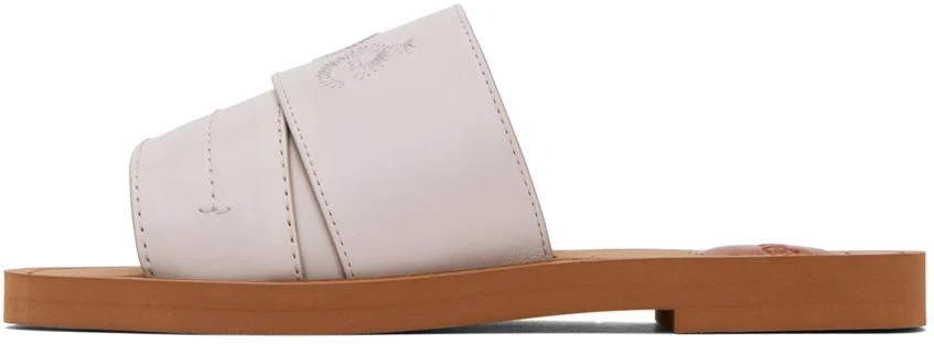 Chloé Gray Woody Mules 3