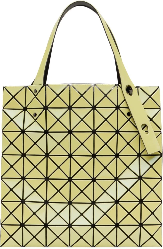 Issey Miyake Yellow Prism Metallic Tote