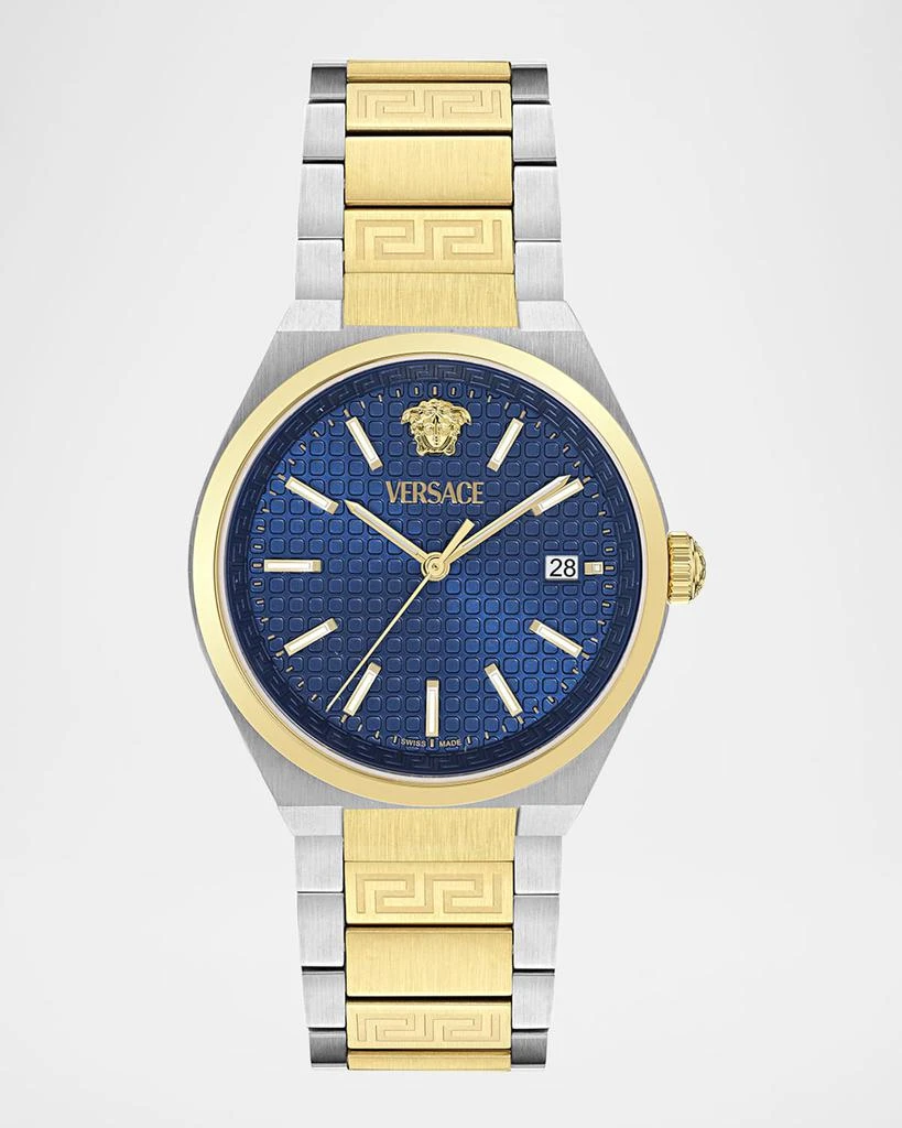 Versace V-Auria 39MM Two Tone Bracelet Watch 1
