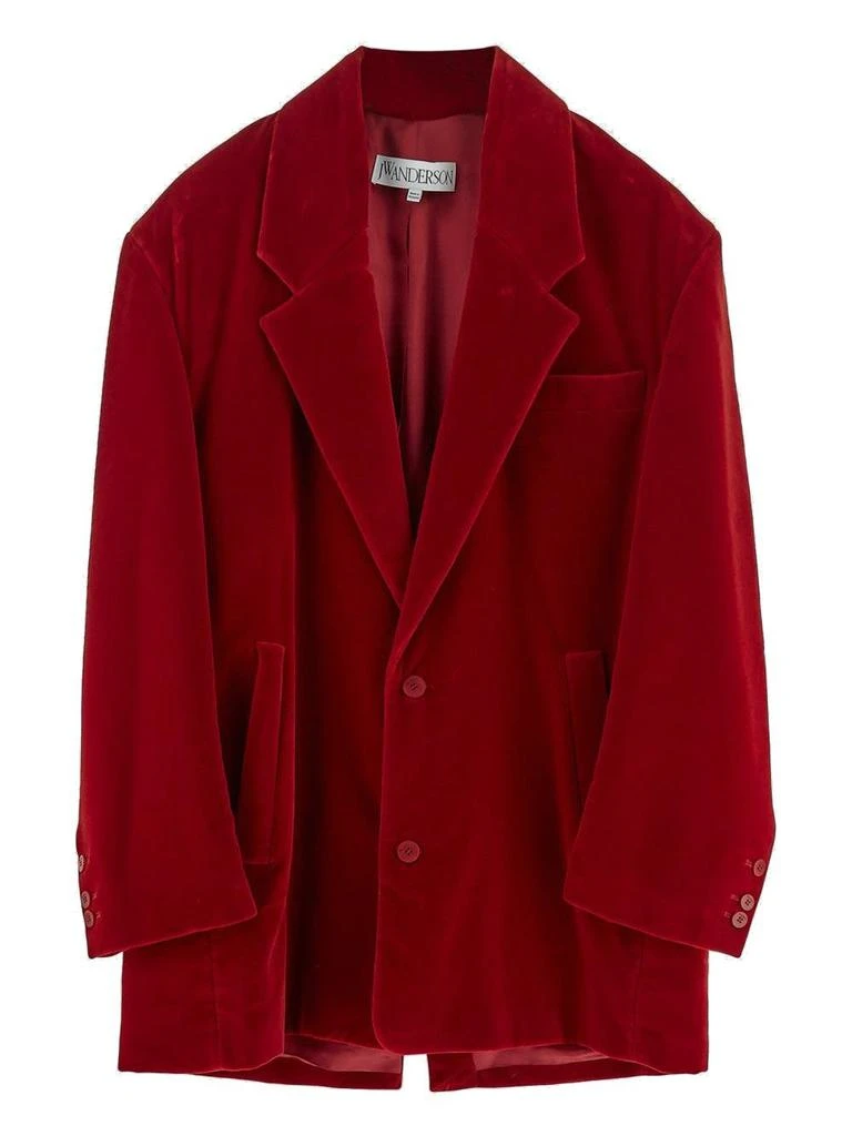 JW Anderson JW Anderson Oversized Velvet Blazer 1