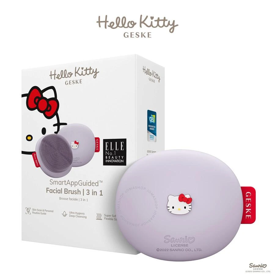 Geske x Hello Kitty SmartAppGuided Facial Brush 3-in-1 1