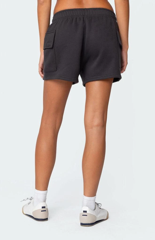 Edikted Garnet Cargo Sweat Shorts 5