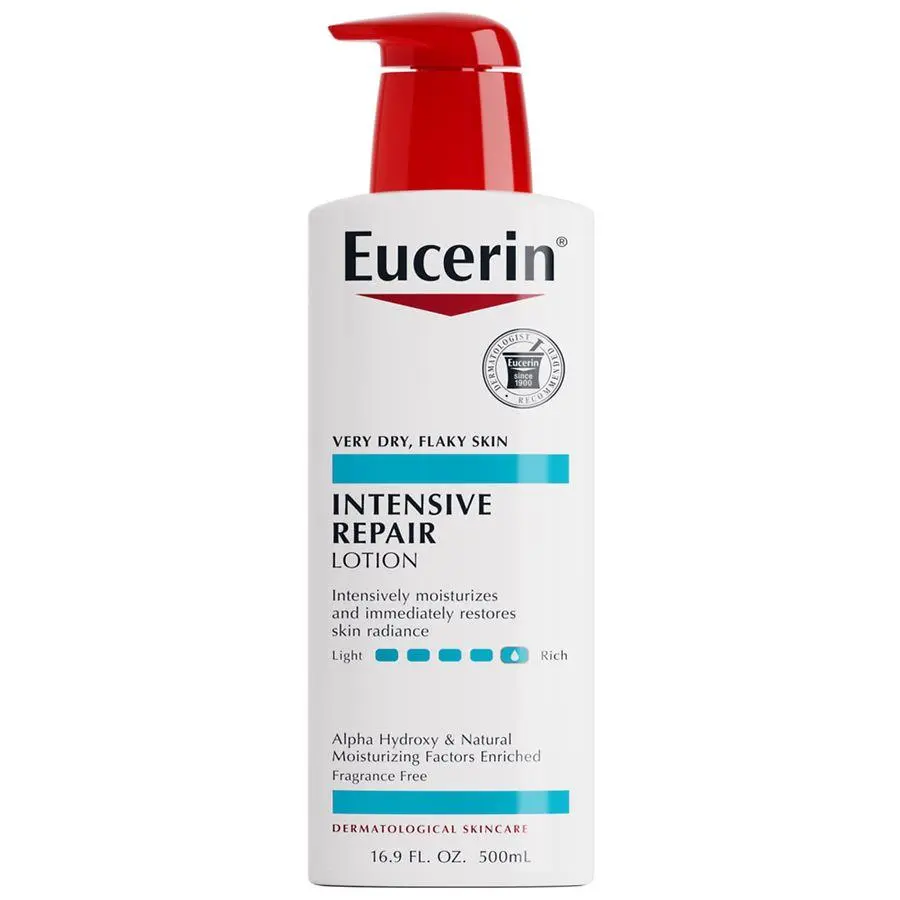 Eucerin Intensive Repair Very Dry Skin Lotion Fragrance Free