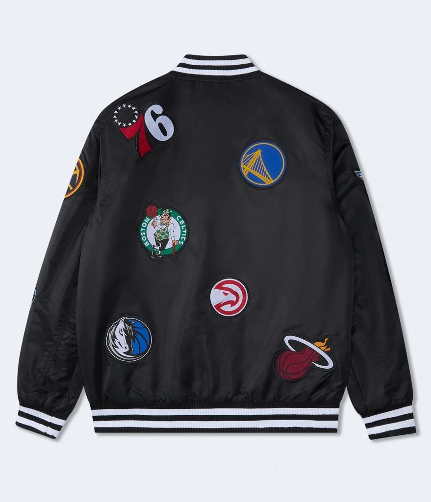 Aeropostale Nba Team Logos Bomber Jacket 3