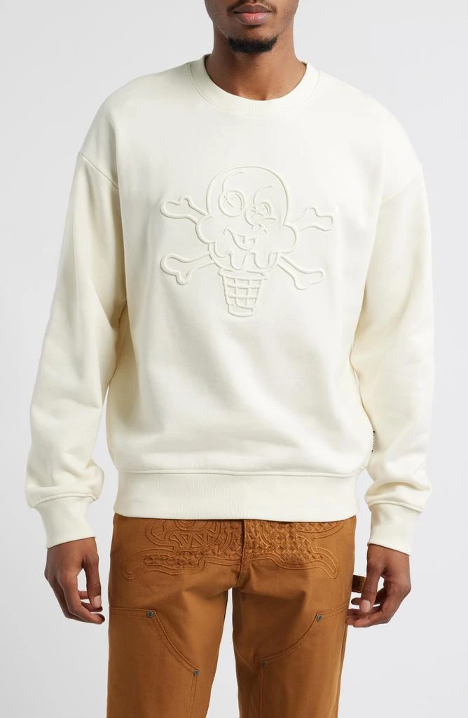 Icecream Tonal Oversize Crewneck Sweatshirt 1
