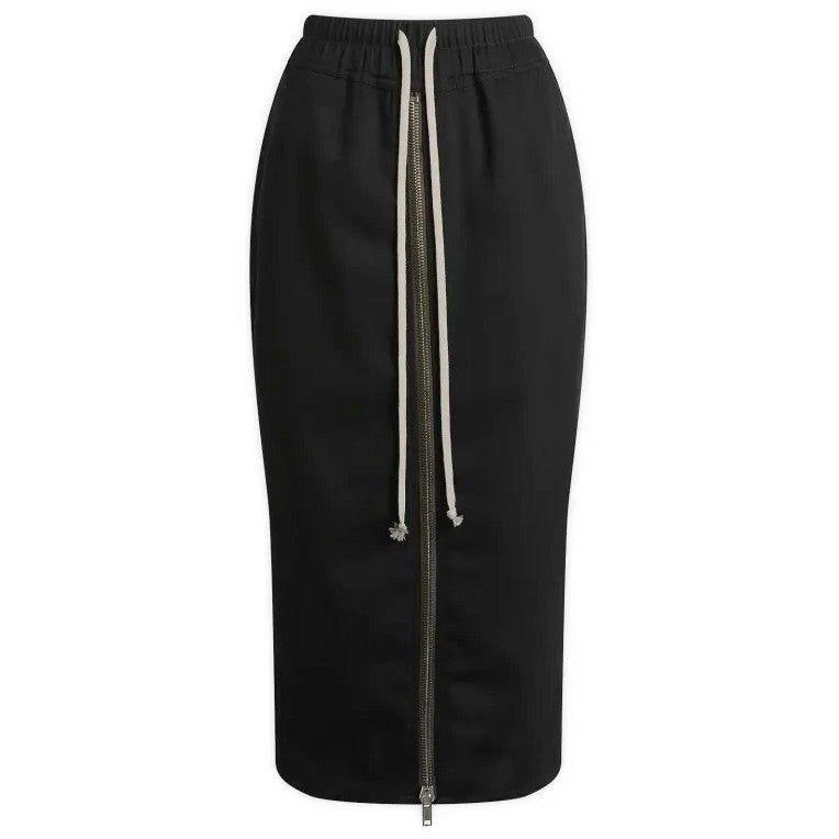 Rick Owens Rick Owens Drawstring Midi Skirt from Cettire