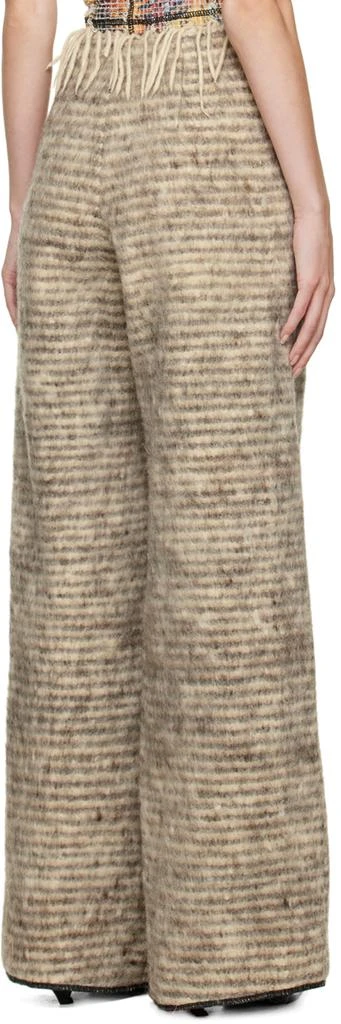 Luna Del Pinal Grey Blanket Trousers 3