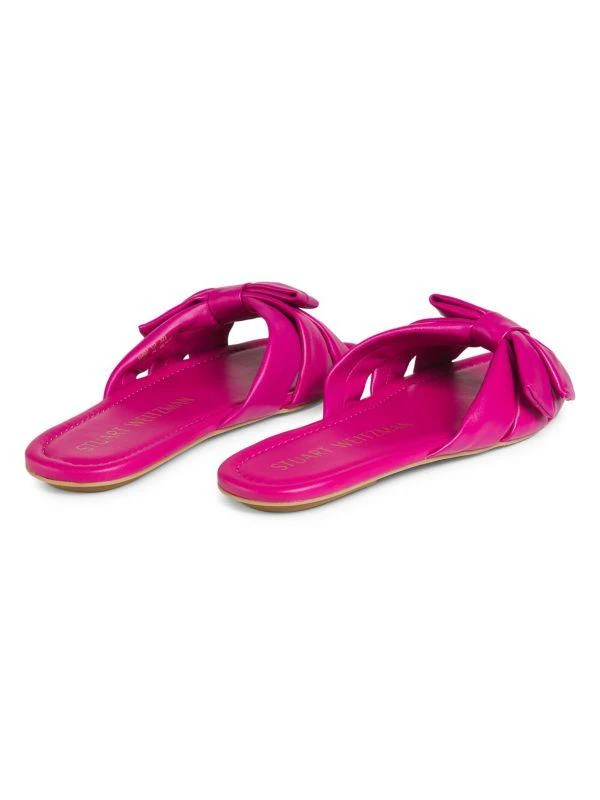 Stuart Weitzman Sofia Leather Slides 3