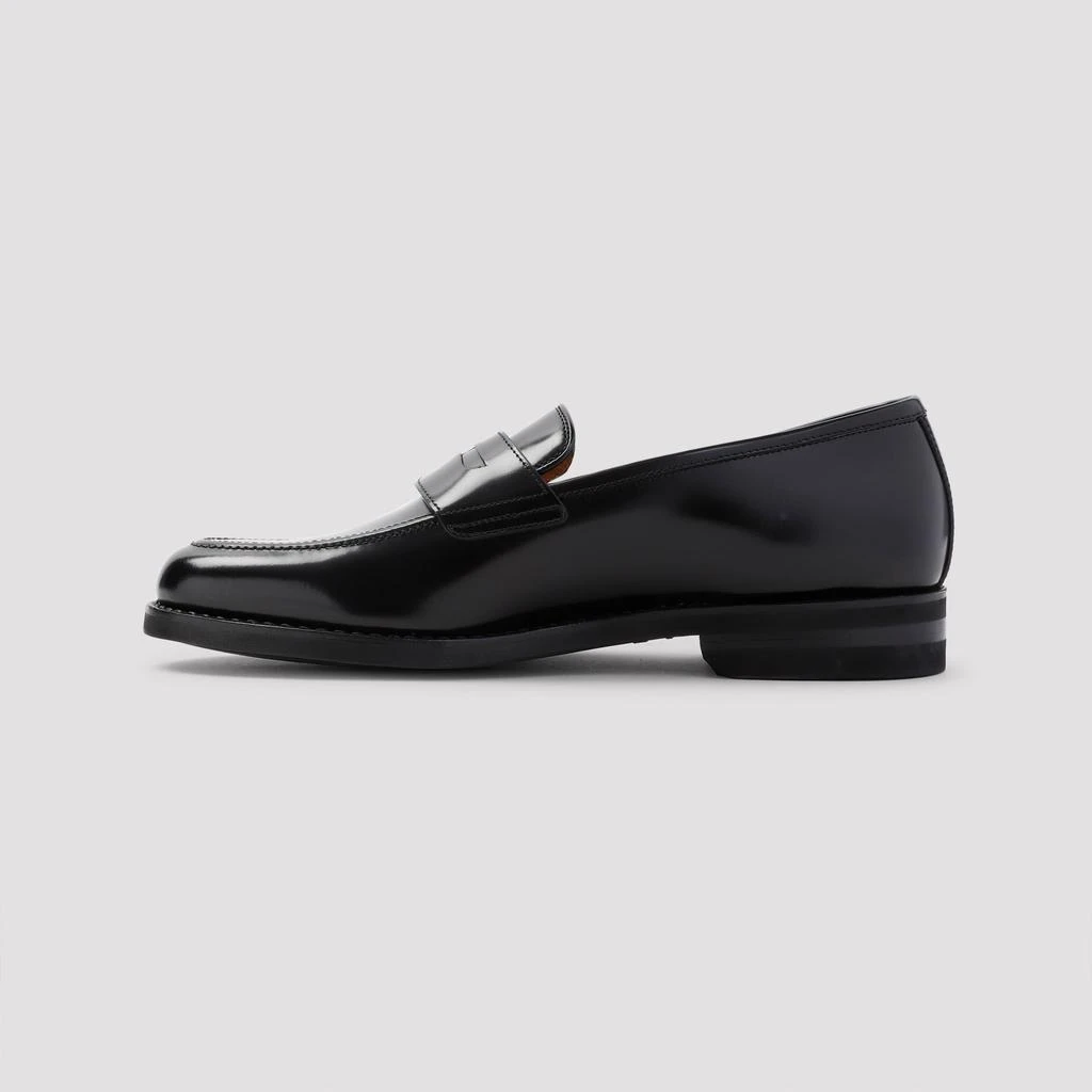 Bally Black Calf Leather Sweeny Loafer 4