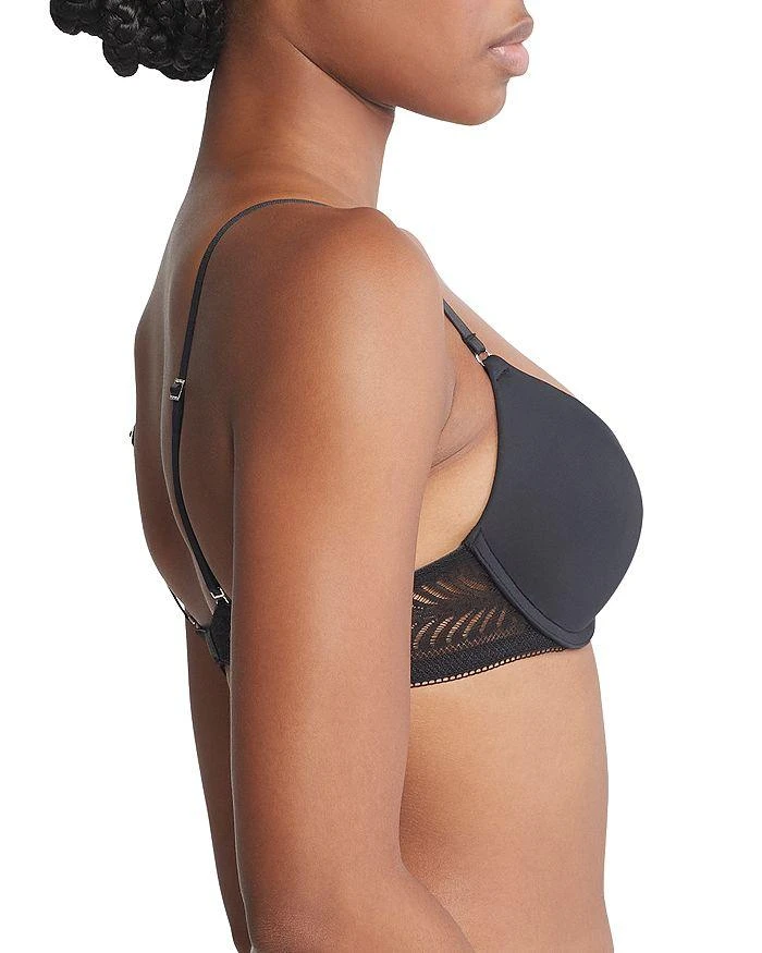 Calvin Klein Minimalist Micro Lace Push Up Plunge Bra 3