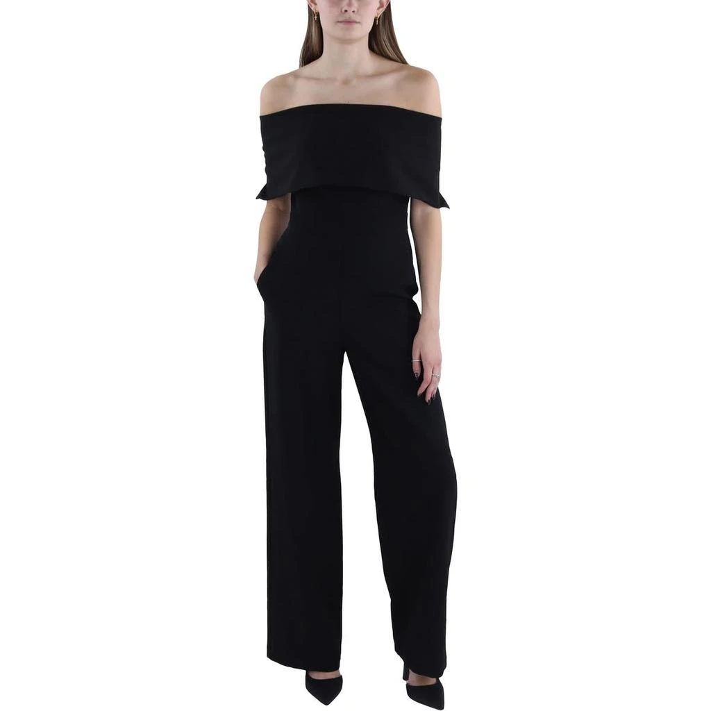 Vince Camuto Womens Off-The-Shoulder Wide Leg Jumpsuit 1