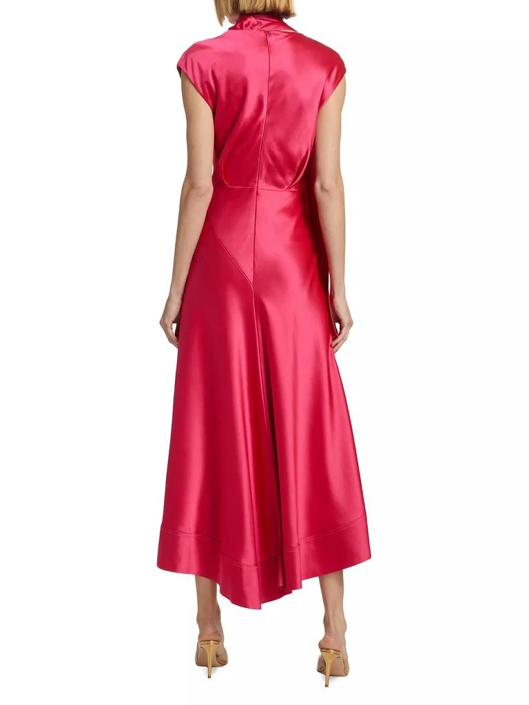 Acler Giles Asymmetric Satin Gown 5