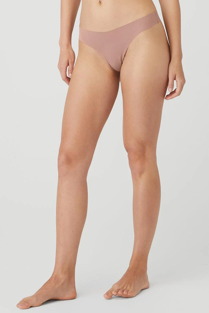 Alo Airbrush Invisible Thong - Smoky Quartz 2