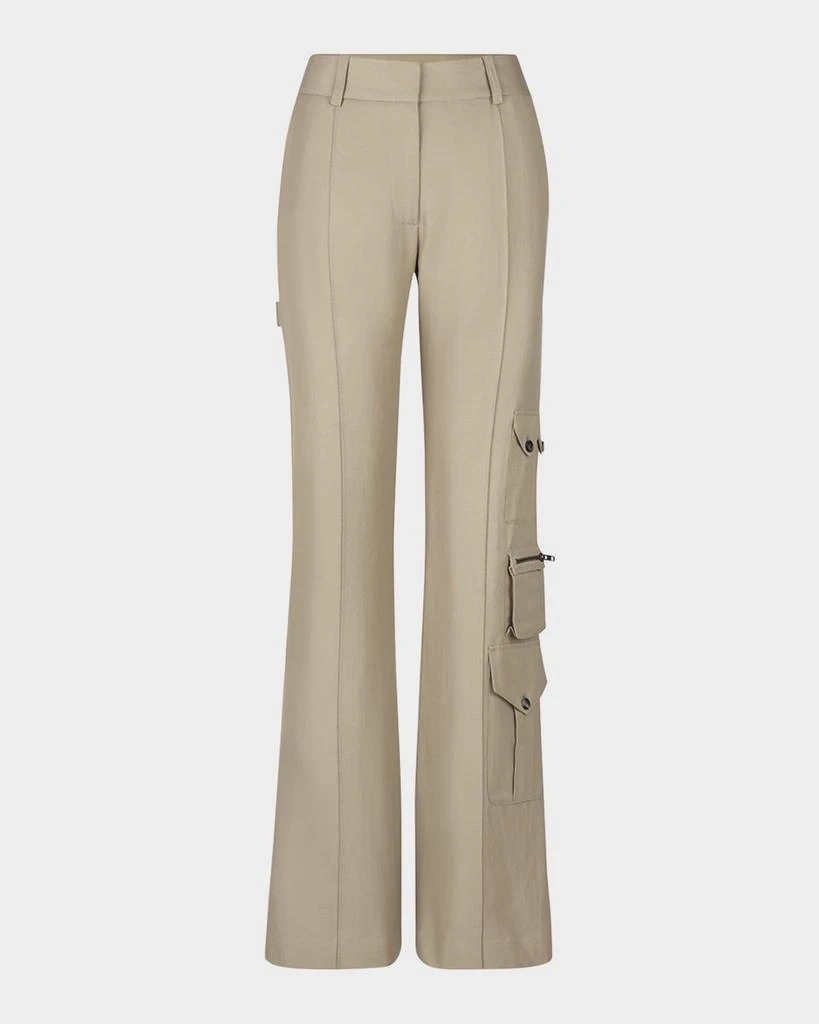 Smythe Wide-Leg Cargo Trousers 1