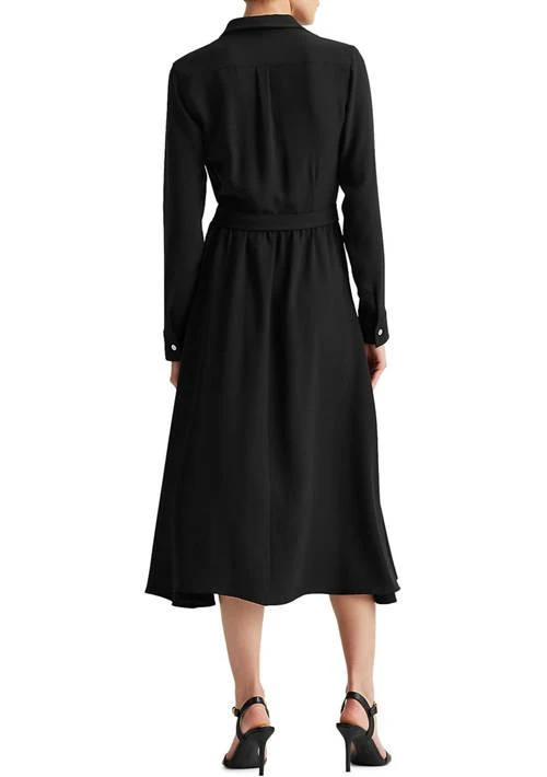Ralph Lauren Ralph Lauren Women S Surplice Georgette Midi Dress 2