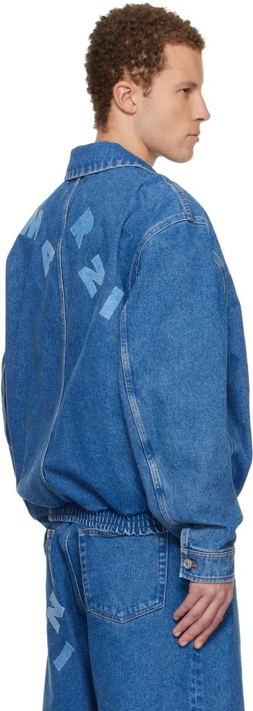 Marni Blue Faded Denim Jacket 3