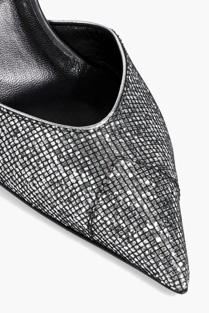 IRO Zania glittered leather pumps 4
