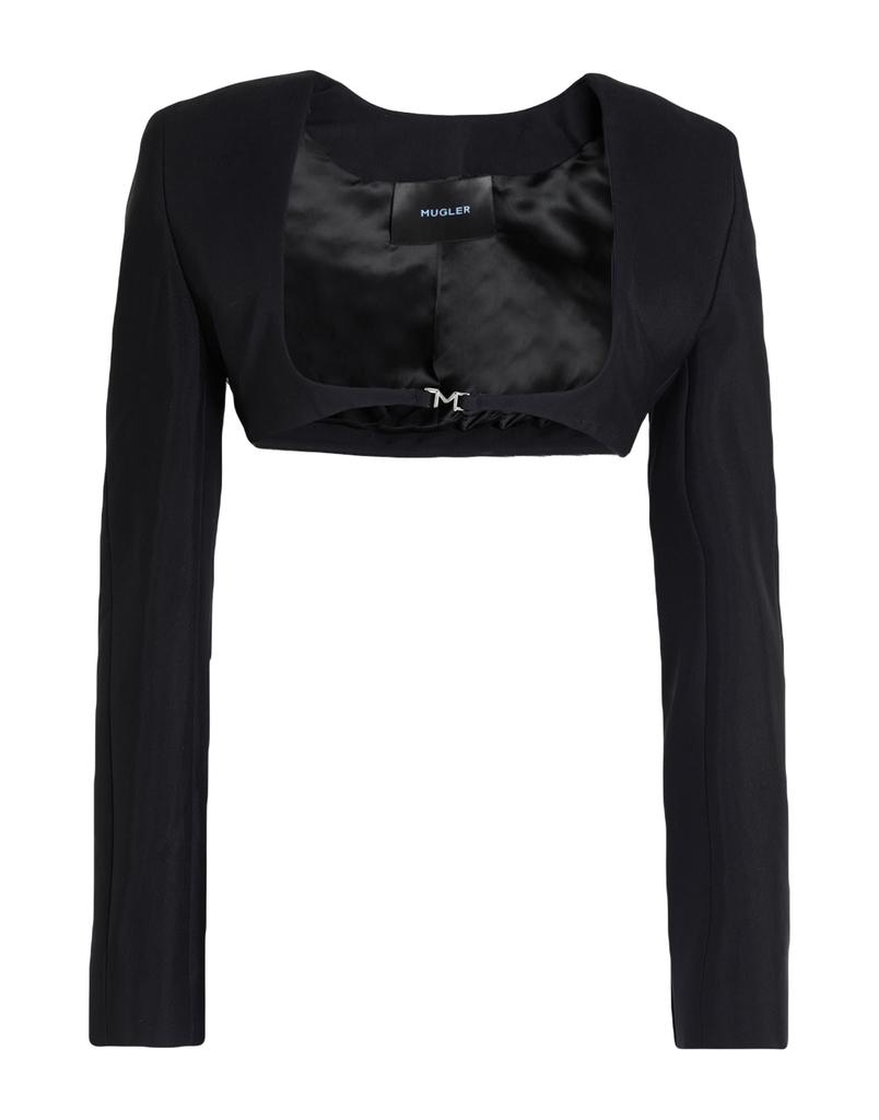 【関税込み】Mugler ブラック Corseted Scuba ジャケット Mugler Corseted Scuba Jacket | Black | FARFETCH UK