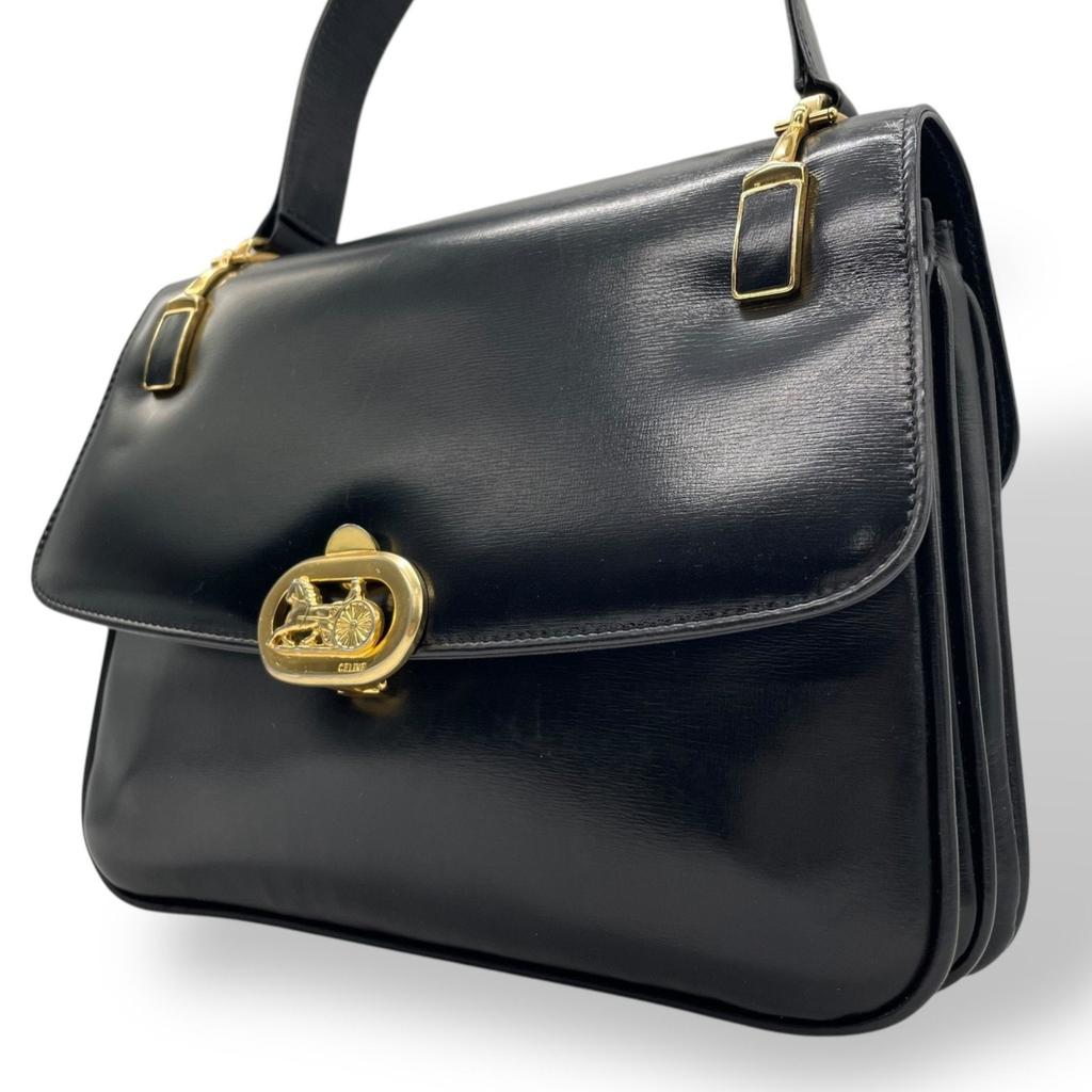 Celine Leather Shoulder Bag (Pre-Owned)