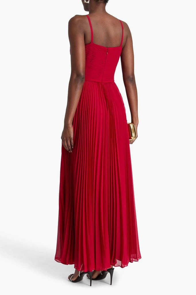Zac Posen Pleated chiffon gown 3