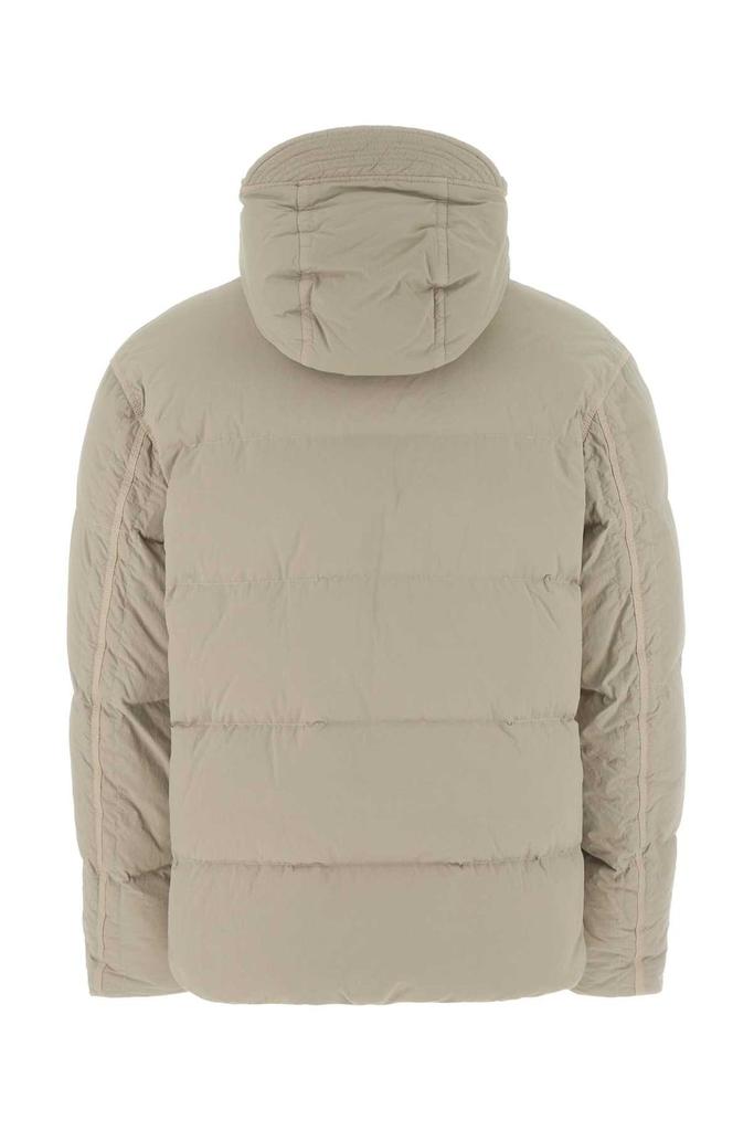 Ten C Ten C Drawstring-Hooded Quilted Padded Jacket