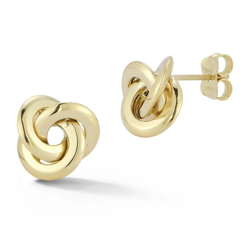Ember Fine Jewelry 14K Gold Love Knot Studs